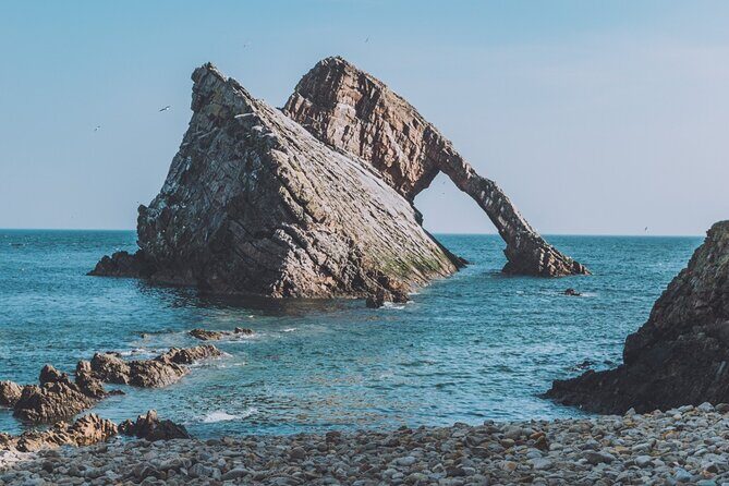1 Day Moray Coast Tour with Speyside Whisky from Inverness - Bow Fiddle Rock: that sea-arch moment, plus cliff-side viewpoints