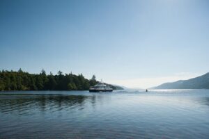 Caledonian Canal and Loch Ness Sightseeing Cruise - Cruising Loch Ness: views, viewing options, and the Nessie sonar moment