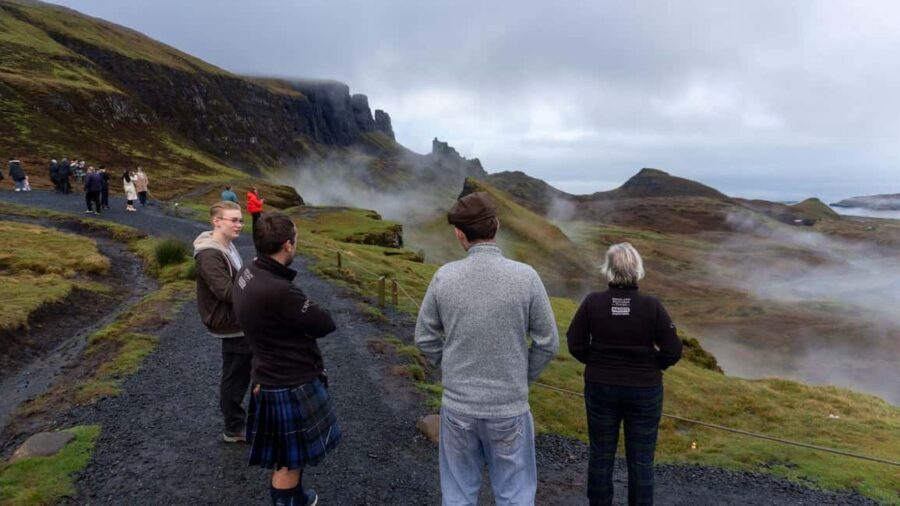From Inverness: 3-Day Isle of Skye & Jacobite Steam Train - Day 2 on Skye: Fairy Pools, folklore, and the Trotternish cliffs