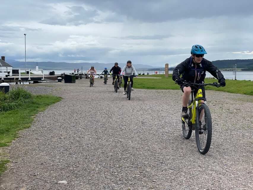 Inverness: Caledonian Canal eBike Tour - Neptune’s Staircase and the lock areas: the stops that make the canal story make sense