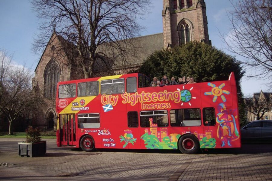 Inverness: City Sightseeing Hop-On Hop-Off Bus Tour - Riding with English audio: what you’ll actually learn