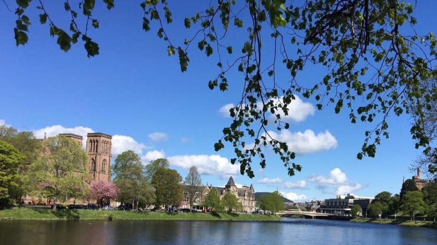 Inverness: City Walking Tour & Exploration Game - Highland games chance and your rest-break strategy