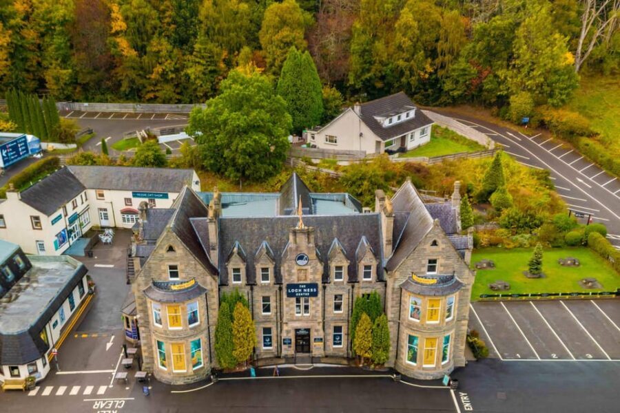 Loch Ness: The Loch Ness Centre - Where the legend began: the Drumnadrochit Hotel setting