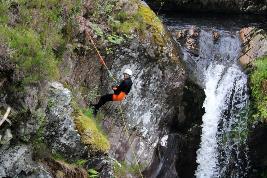 Roybridge, Lochaber: CANYONING - Laggan Canyon - Safety brief and the “challenge by choice” style