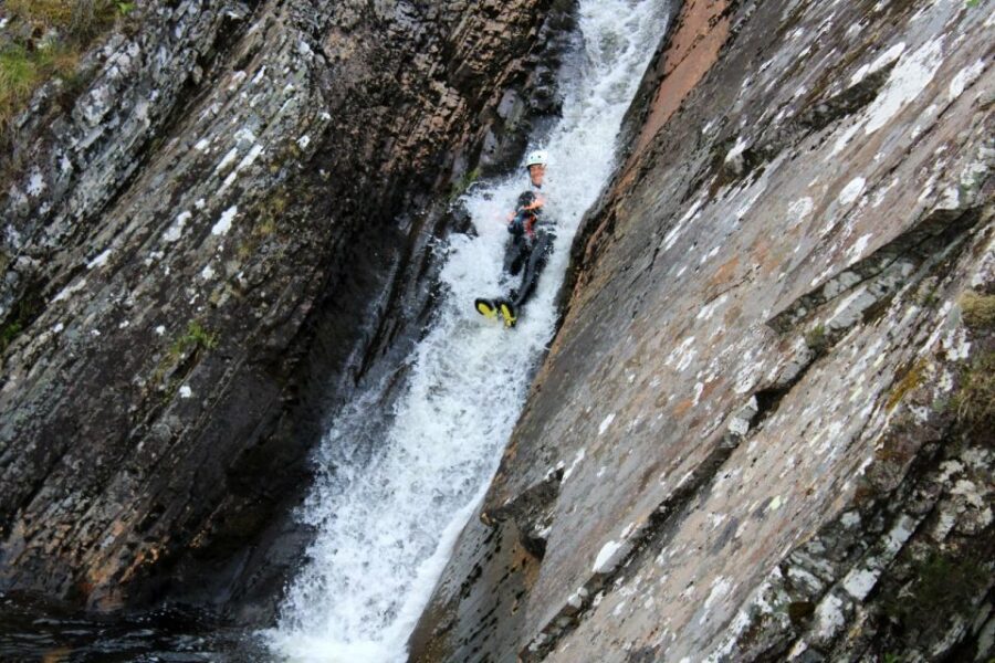 Roybridge, Lochaber: CANYONING - Laggan Canyon - Weather and water levels: when the Highlands change the plan
