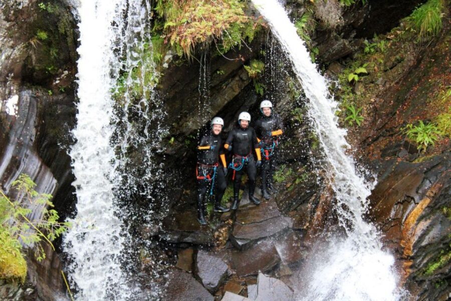 Roybridge, Lochaber: CANYONING - Laggan Canyon - Gear, robes, and the comfort details you’ll appreciate